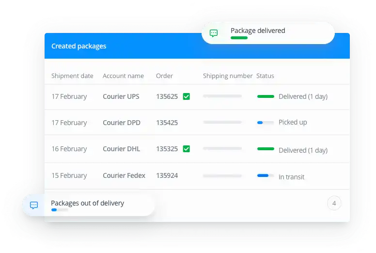 Base screenshot: Base shipping