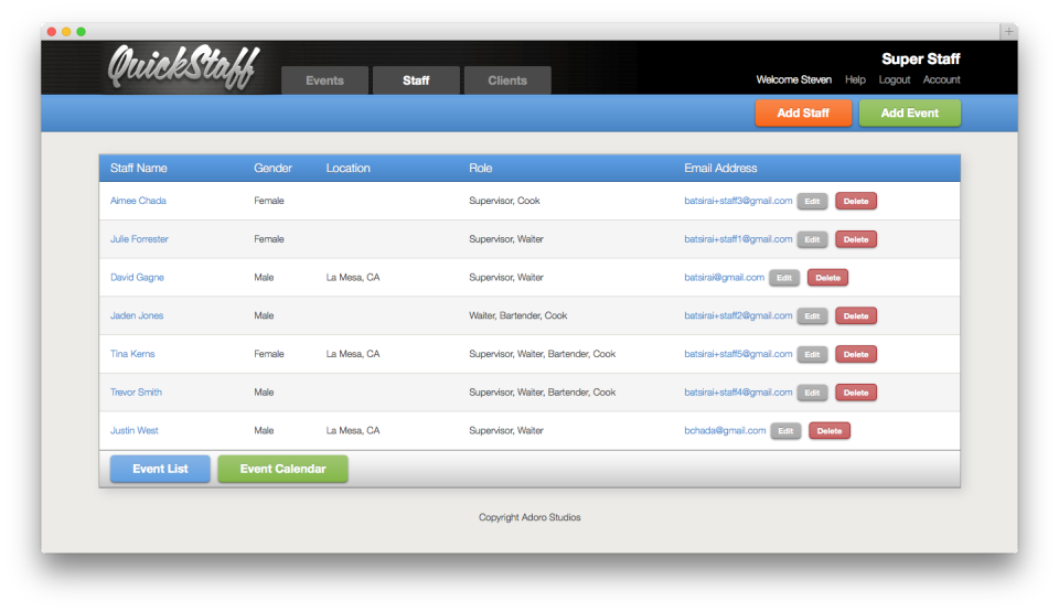 QuickStaff Software - 4
