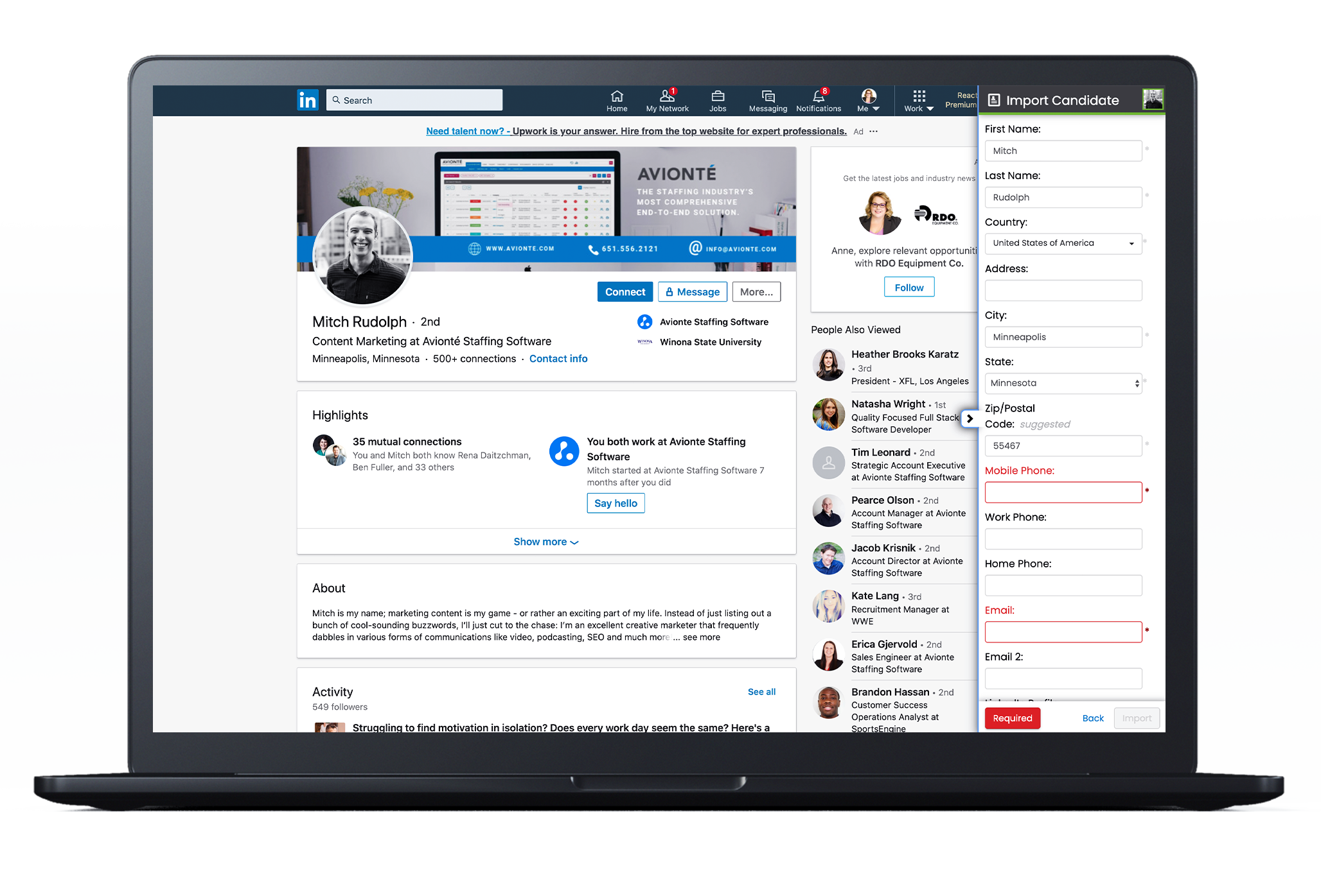 Effortless Candidate Sourcing