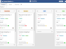 Stackby Software - Stackby - Kanban View