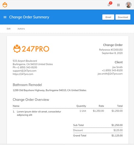 247PRO Estimator Logiciel - 4