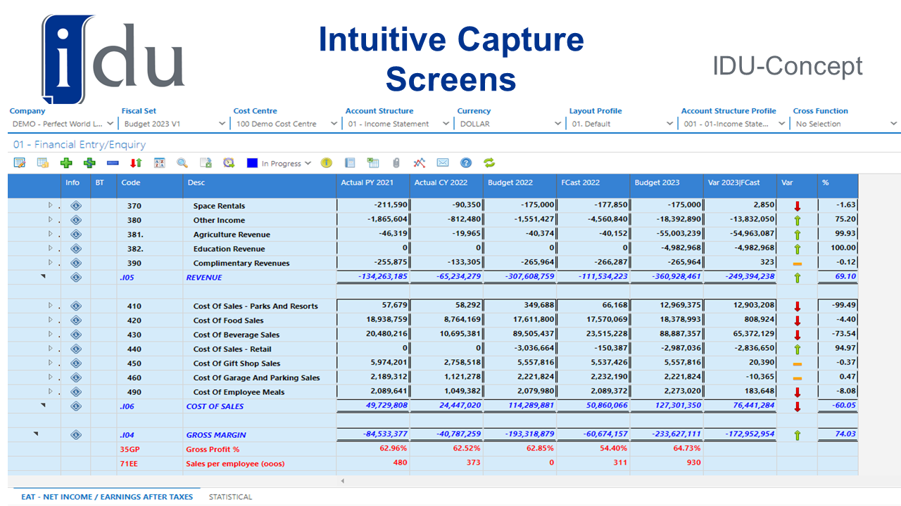 Intuitive Capture Screens - Data can be captured automatically and users can view results in real time.