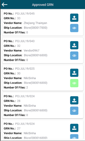 TYASuite Software - TYASuite approved GRN