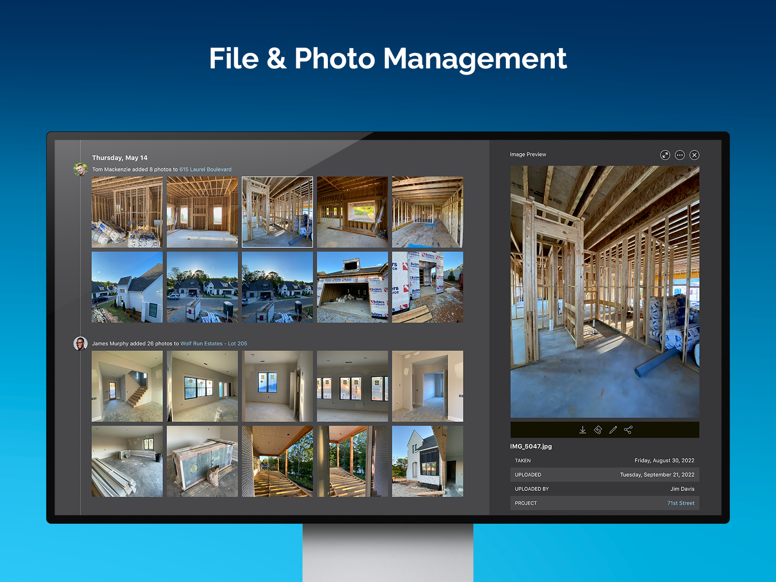 ConstructionOnline Software - Upload, store and share project files and photos