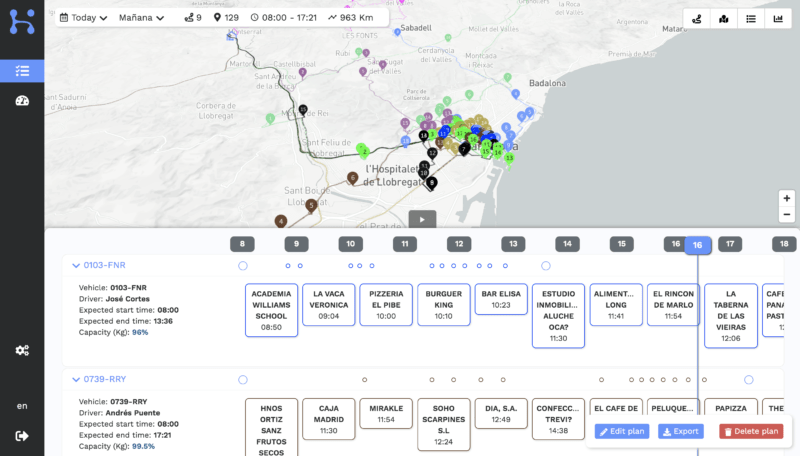 Hedyla Software - Hedyla delivery tracking