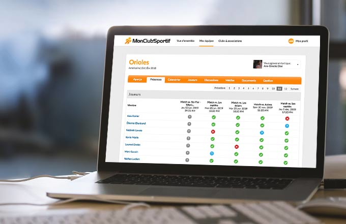 MonClubSportif Software - 5