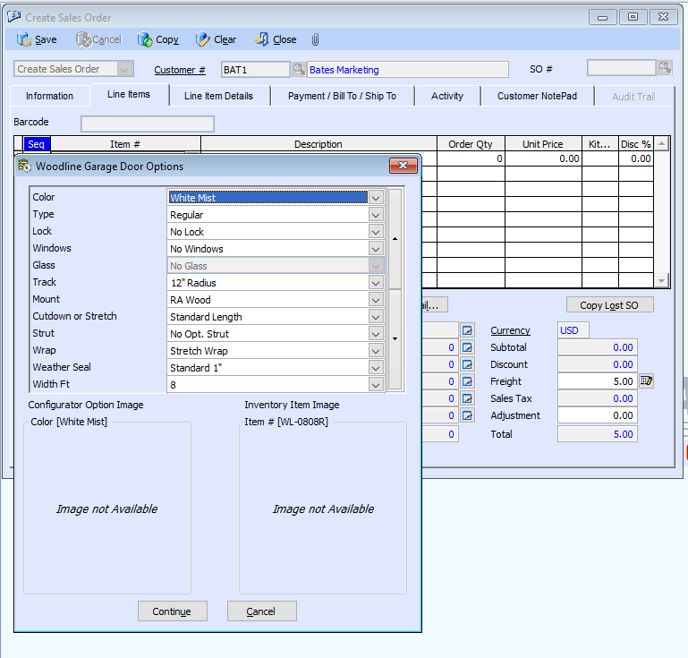 AccountMate Software - Sales Configurator Module