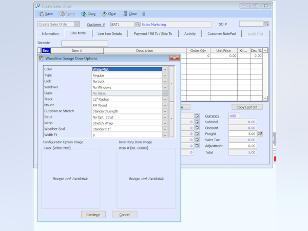 AccountMate Software - Sales Configurator Module