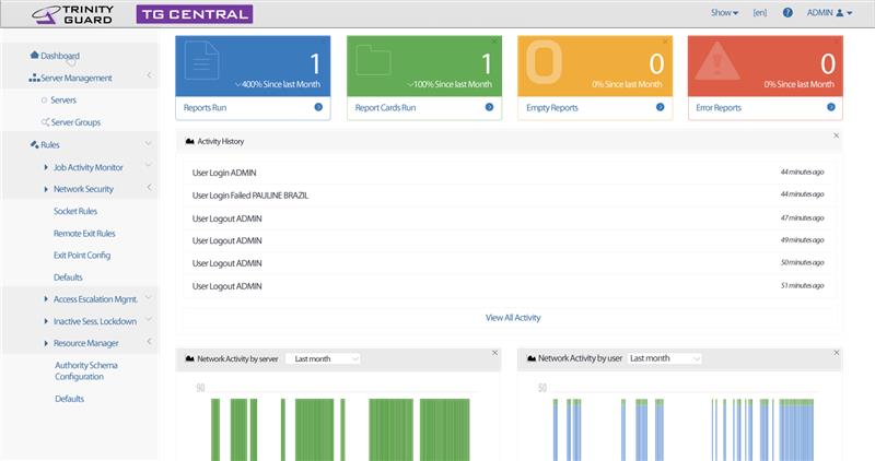 IBM i Security Suite screenshot: IBM i Security Suite interface