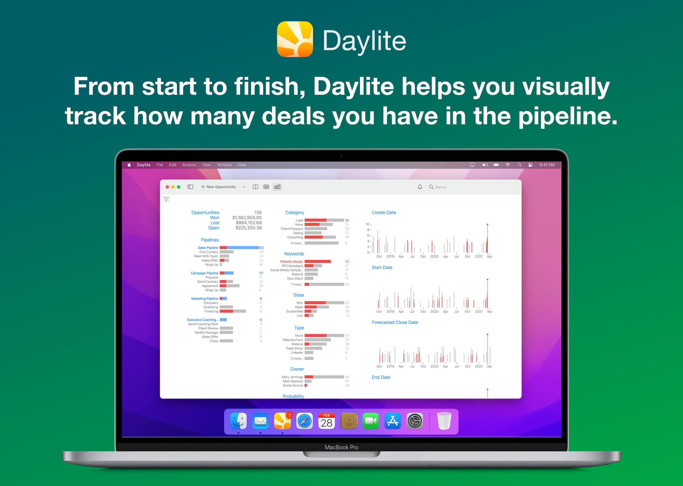 Daylite for Mac Software - With Daylite, you and your team can close more deal and increase revenue!