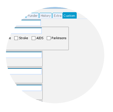 For data unique to you-thumb