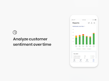 Birdeye Software - Reports - Analyze customer sentiment over time