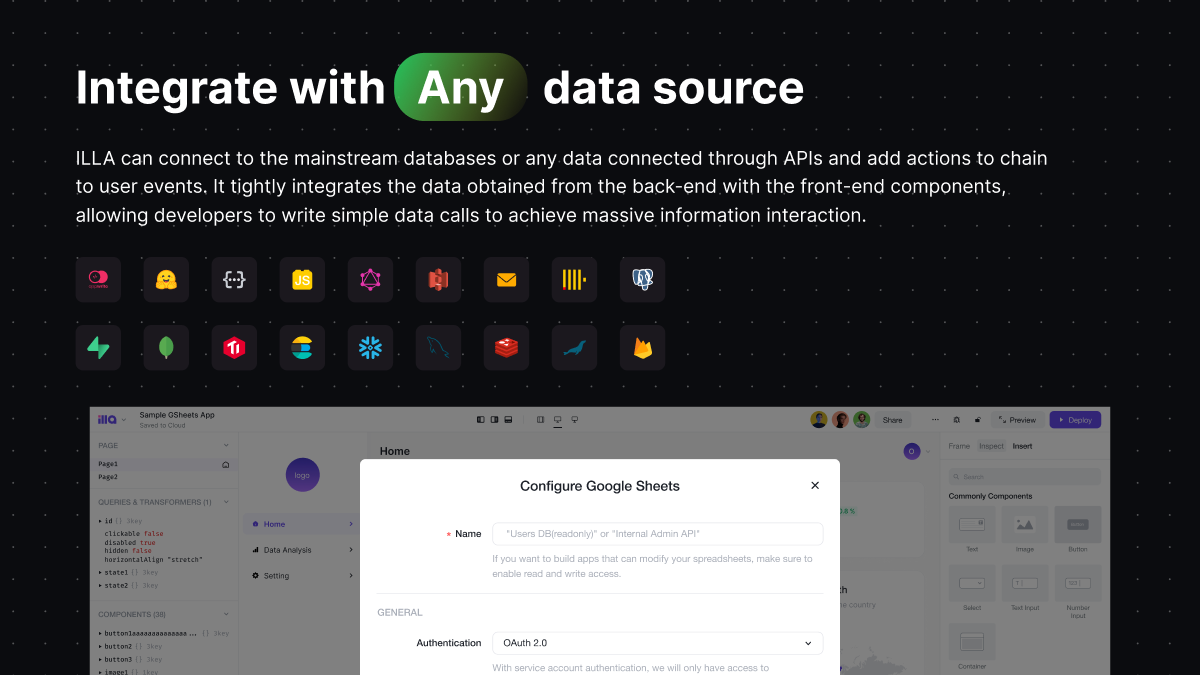 ILLA Cloud Integration with Database