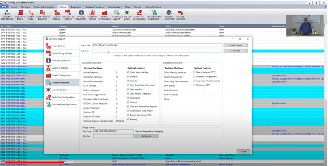 Millennium Ultra Software - Millennium Ultra UMC Credential Setup