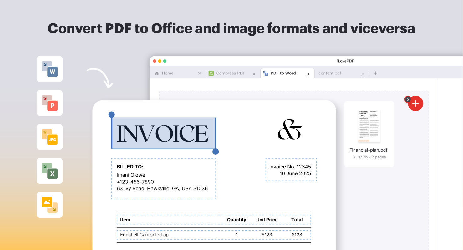 iLovePDF Software - 3