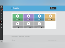 Enable LMS Software - Enable LMS allows users to personalize tasks and tiles on the dashboard