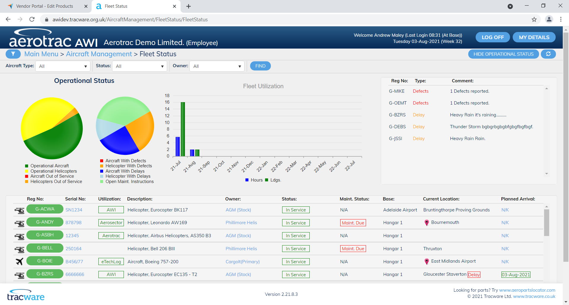 Aerotrac Software - 3