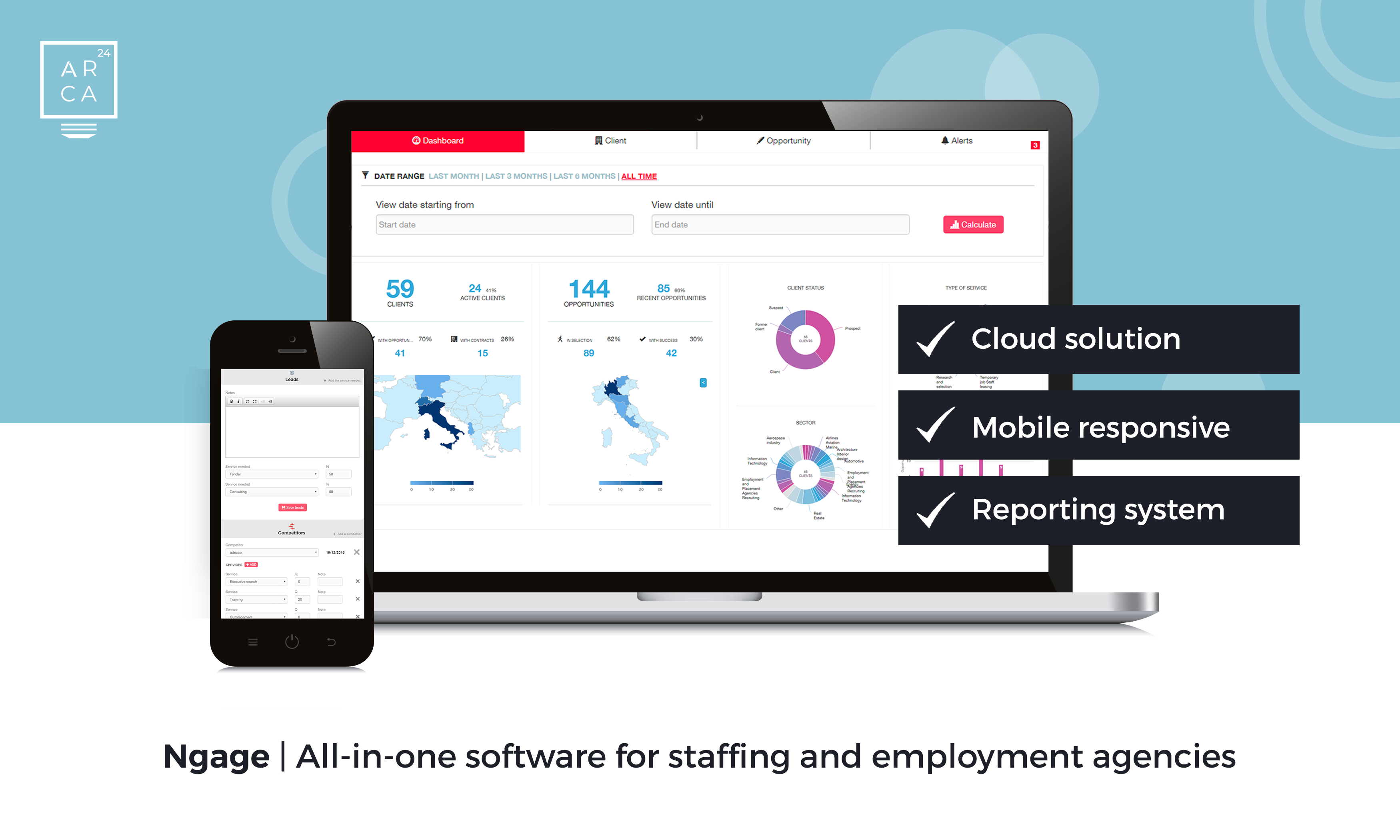 Ngage - All-in-one staffing agencies software
