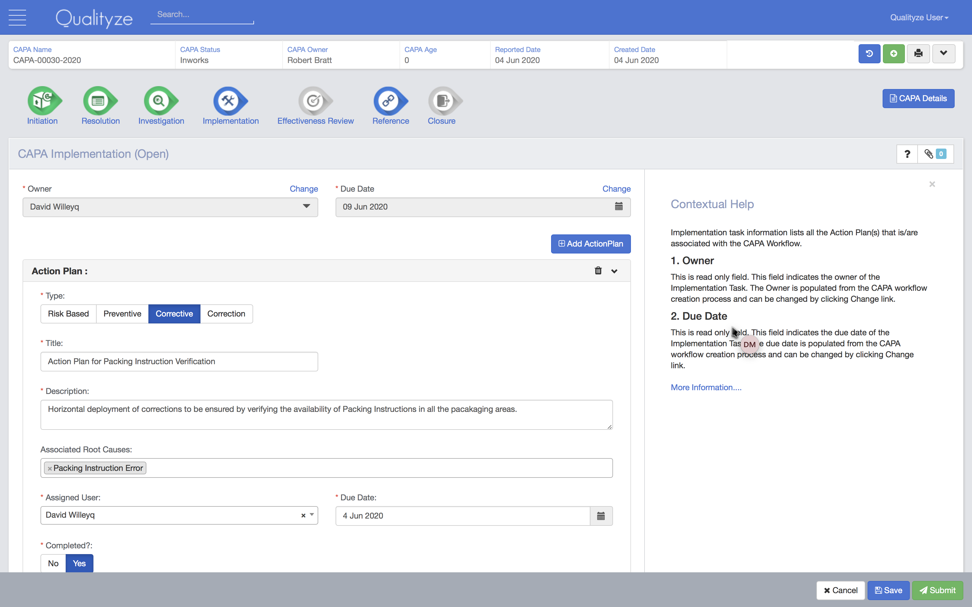 CAPA Management Software - CAPA Management Workflow