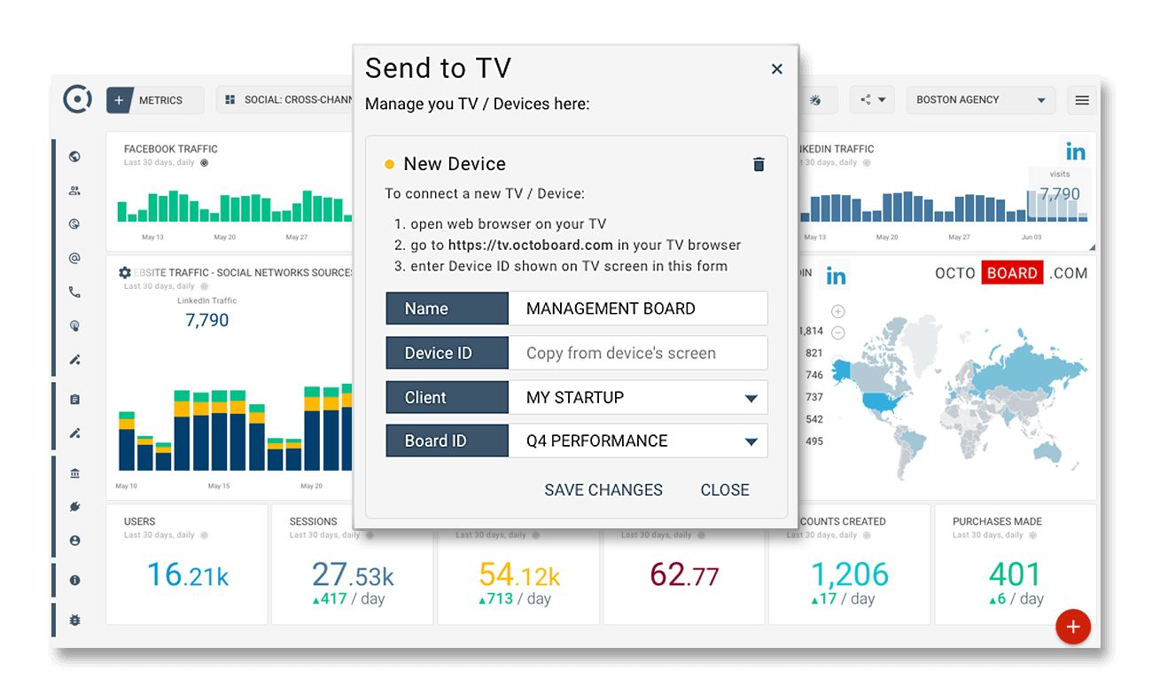 Octoboard for Business