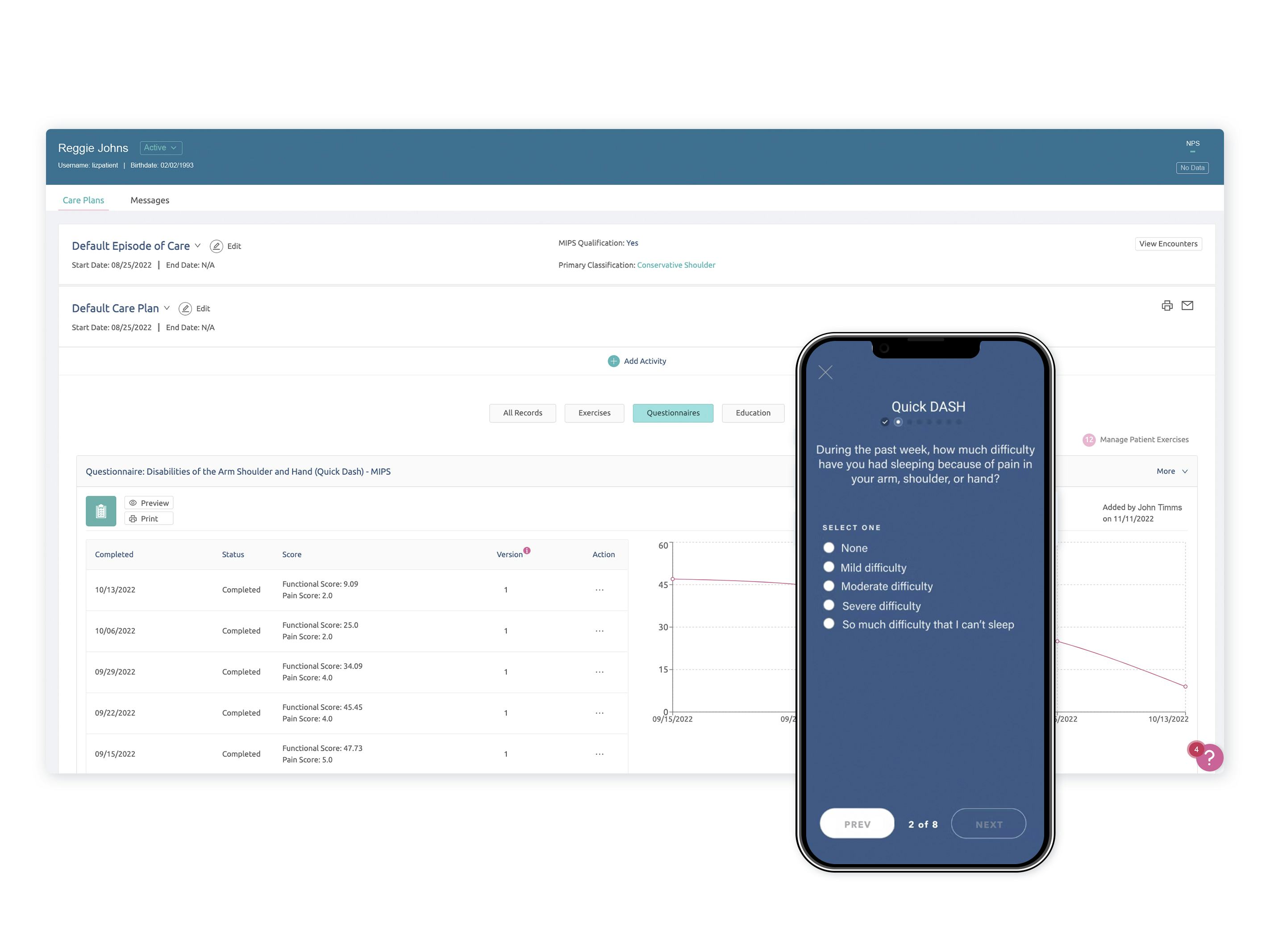WebPT Software - Enhance patient care, optimize clinical operations, and easily fulfill quality measure reporting requirements with our outcomes tracking software & CMS-approved QCDR.