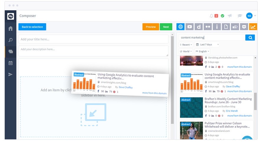 ContentStudio Software - 3