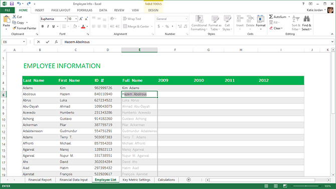 Microsoft Excel review