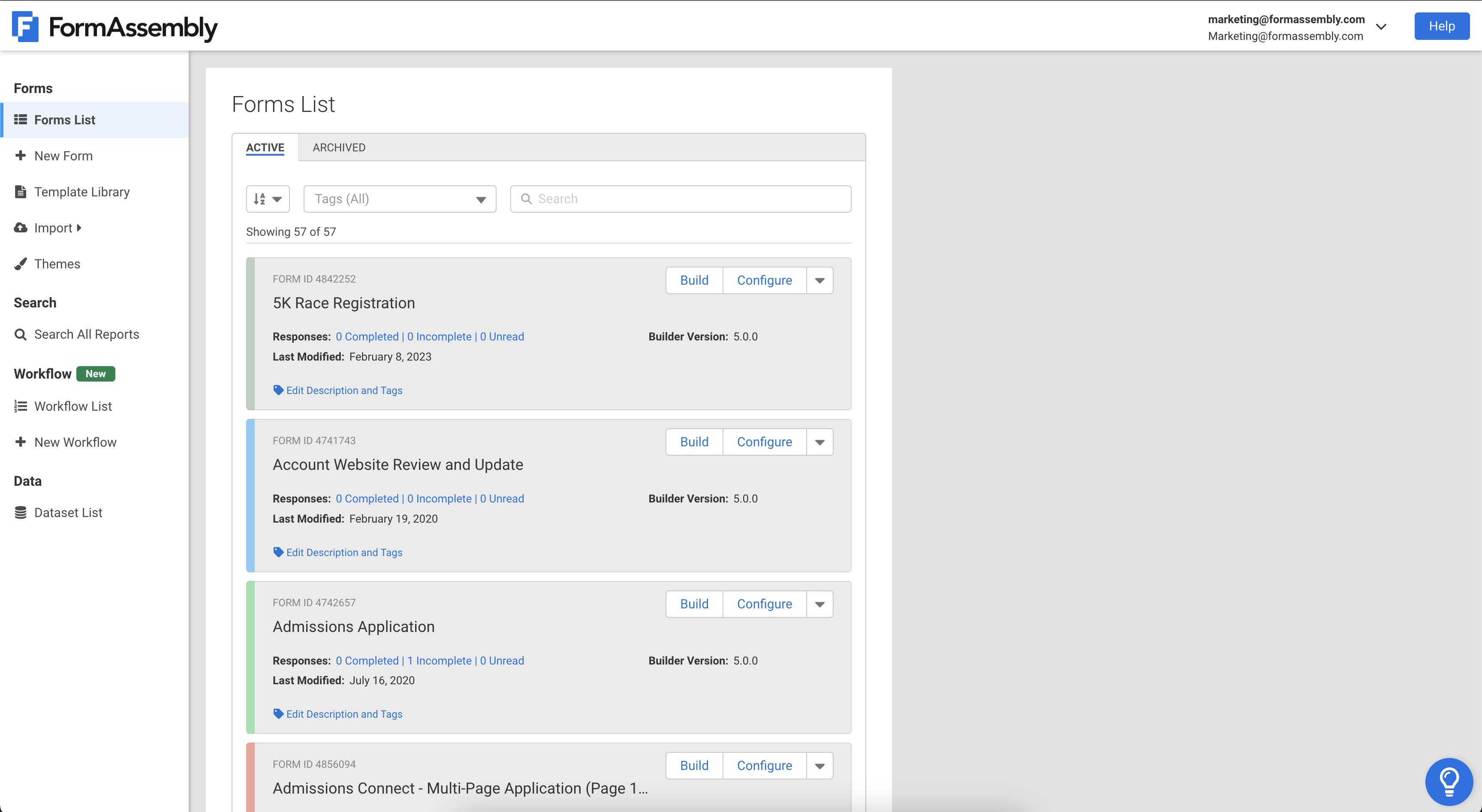 FormAssembly Software 2023 Reviews, Pricing & Demo