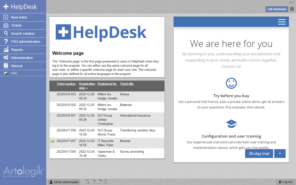 HelpDesk Software - 1