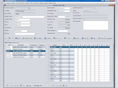 MultiFlex RMS Software - Purchase Order Items Detail RMS - thumbnail