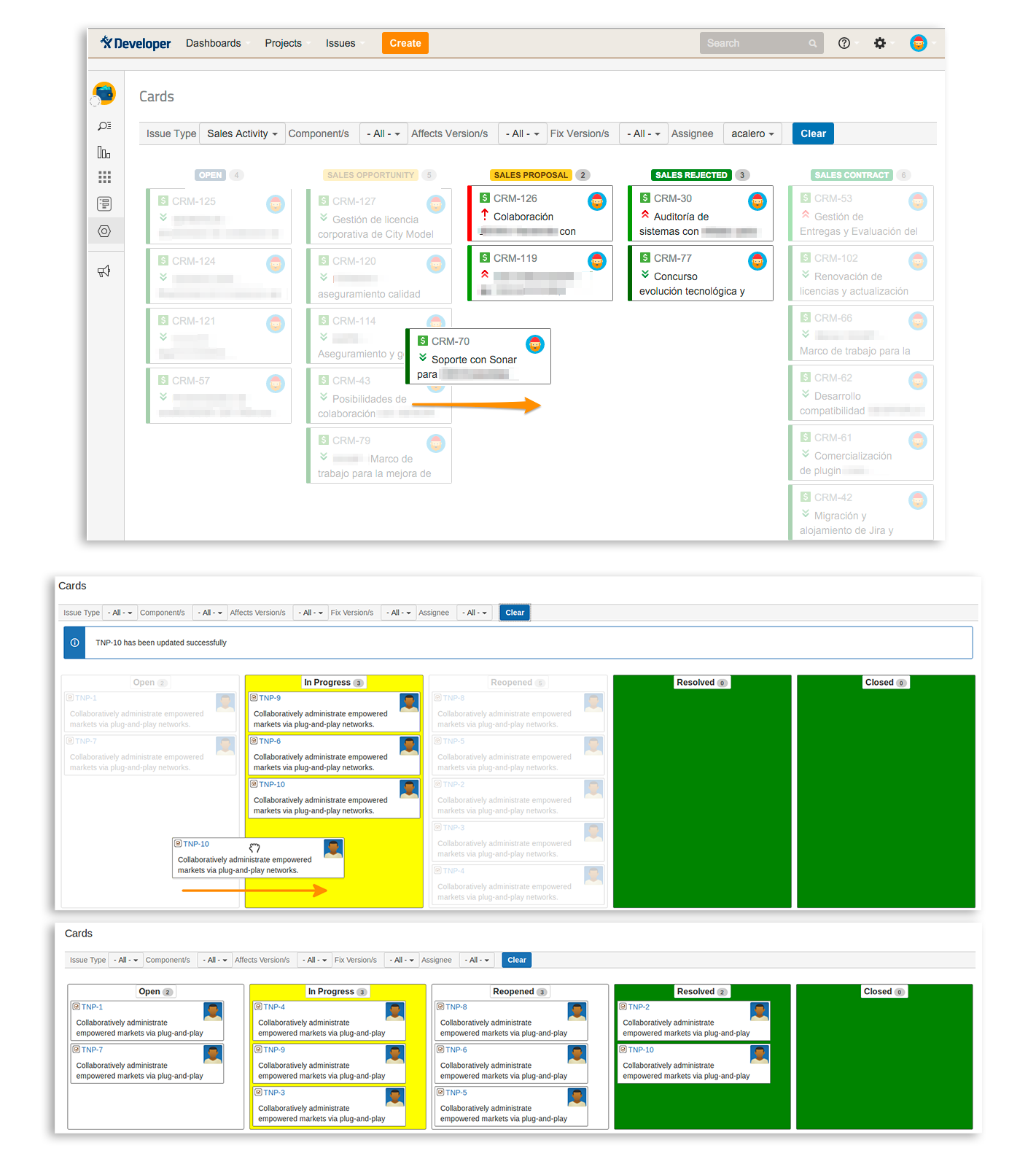 Cards for Jira Software - Cards for Jira. Canibaliza tus proyectos.