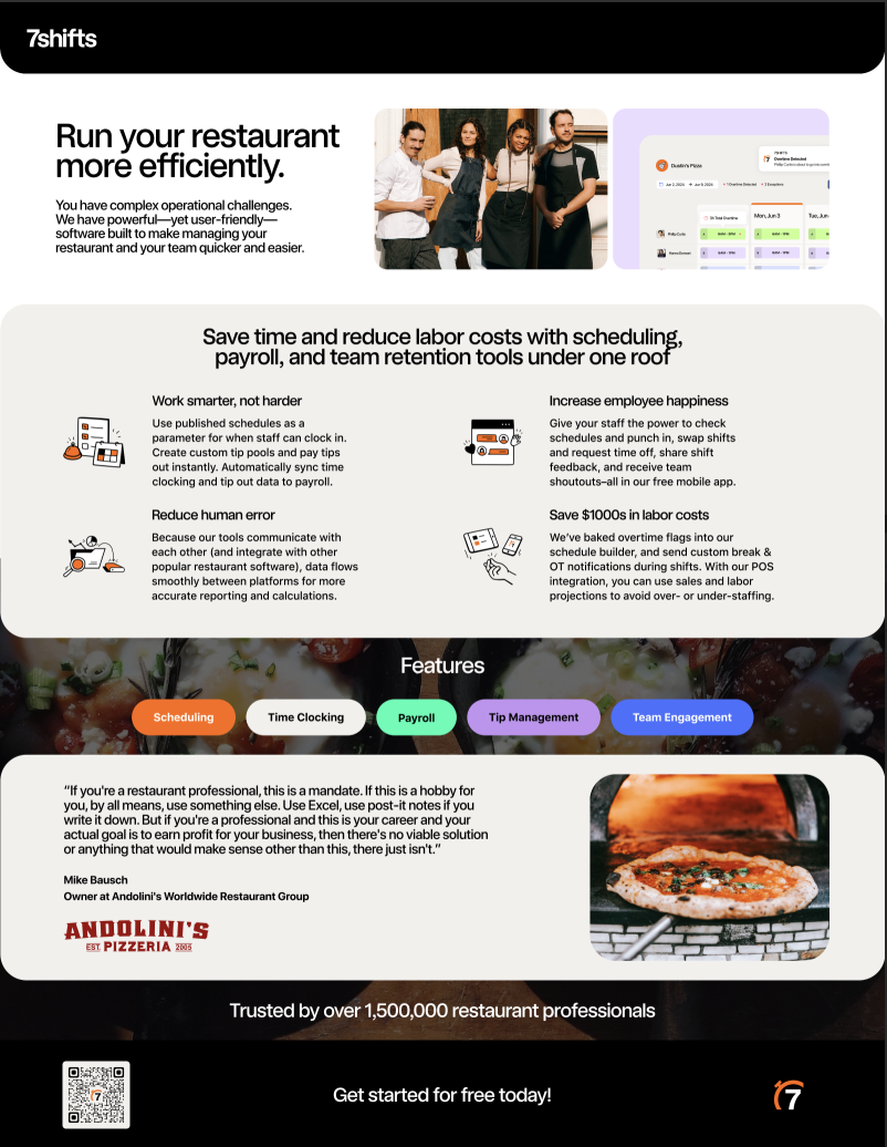 7shifts Software - 7shifts Product Description