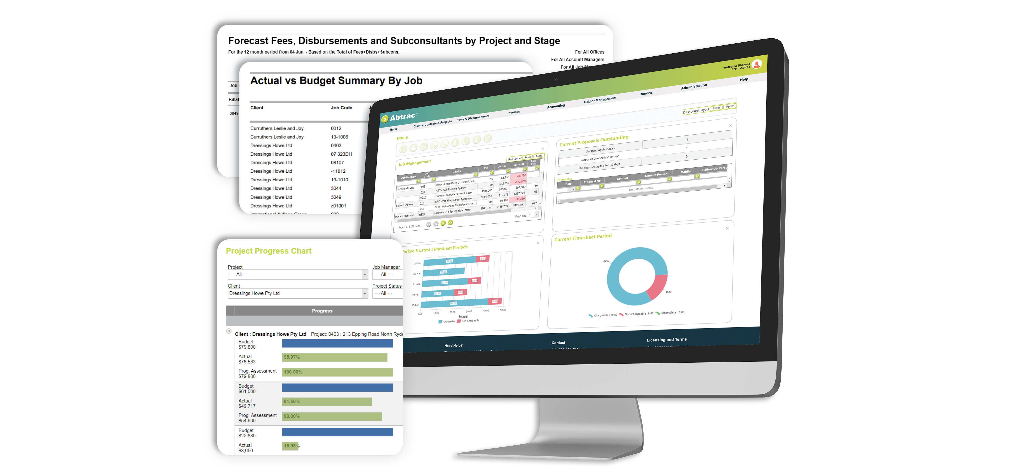 Abtrac screenshot: Manage Projects with Confidence:
Stay in control from concept to completion. Plan, track, and deliver every stage of your projects efficiently with Abtrac’s intuitive project management tools.