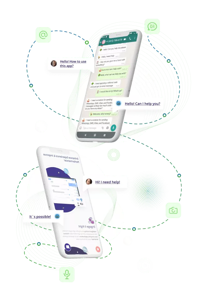 InfiBot screenshot: Conversational AI