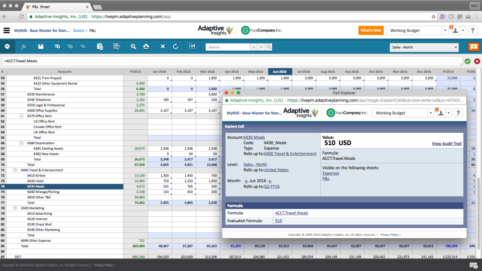Adaptive Planning Software - 4