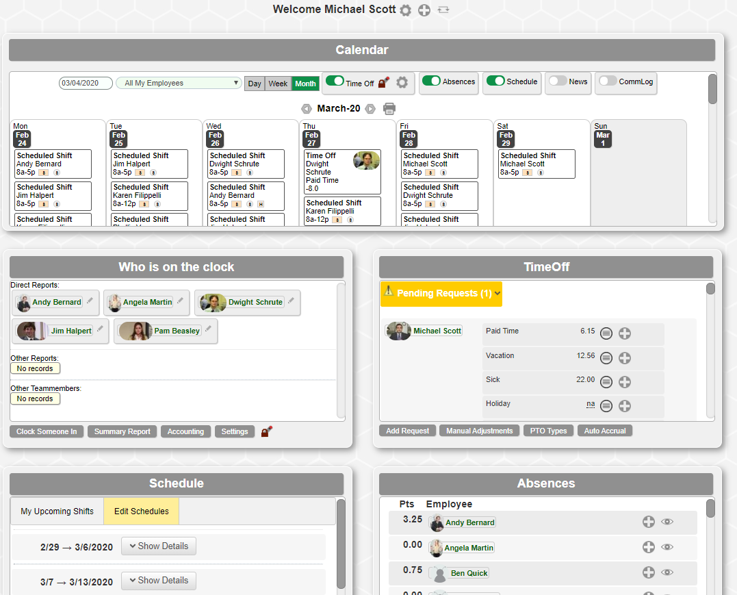 honeybeeBase Software - Customize your dashboard to provide you with the information that's most important to you