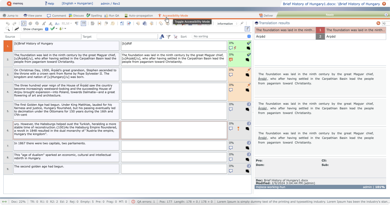 memoQ TMS Software Reviews, Demo \u0026 Pricing - 2026, image size:1512x797