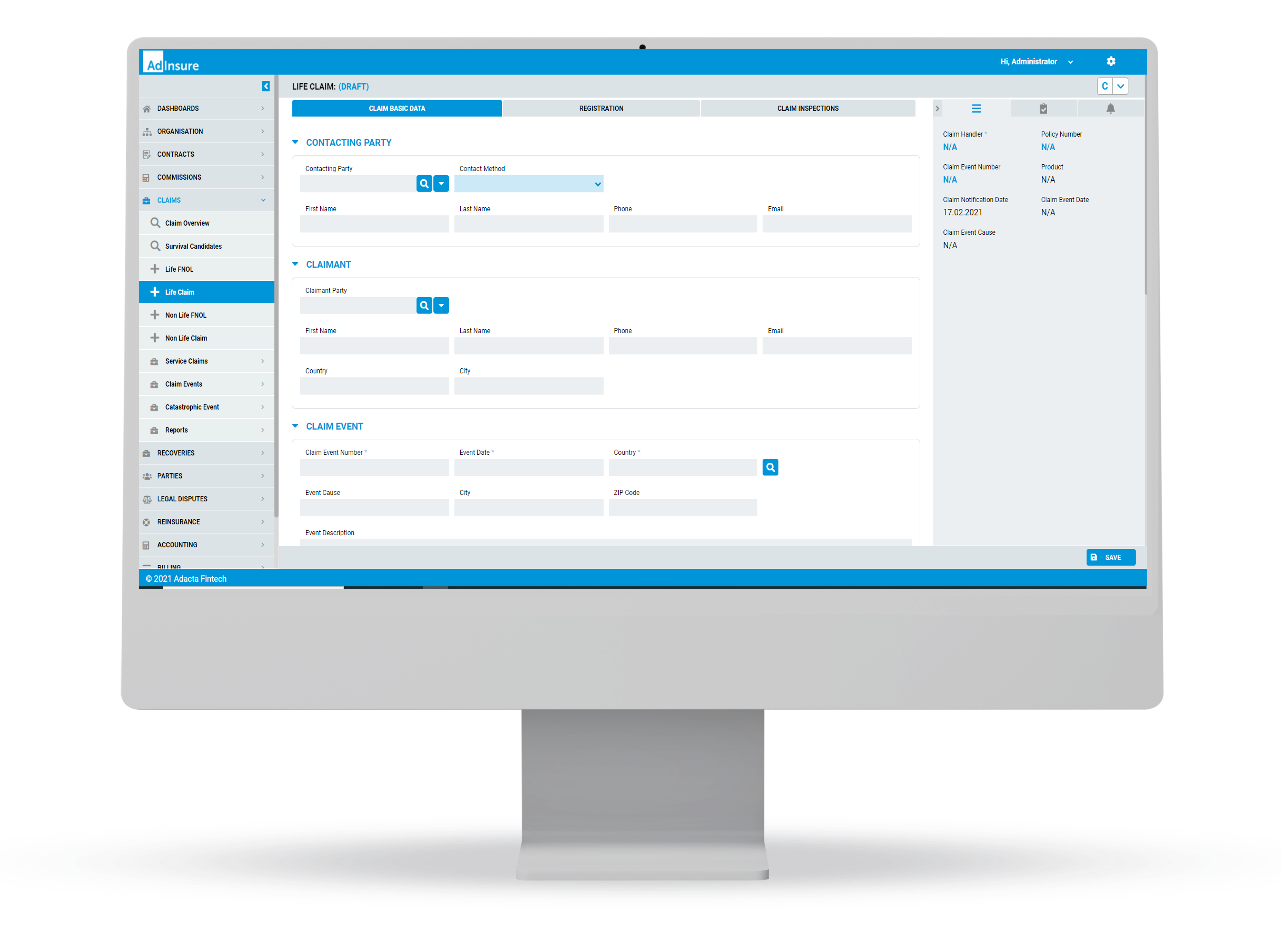 AdInsure Logiciel - 2