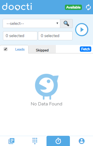 Doocti screenshot: Home