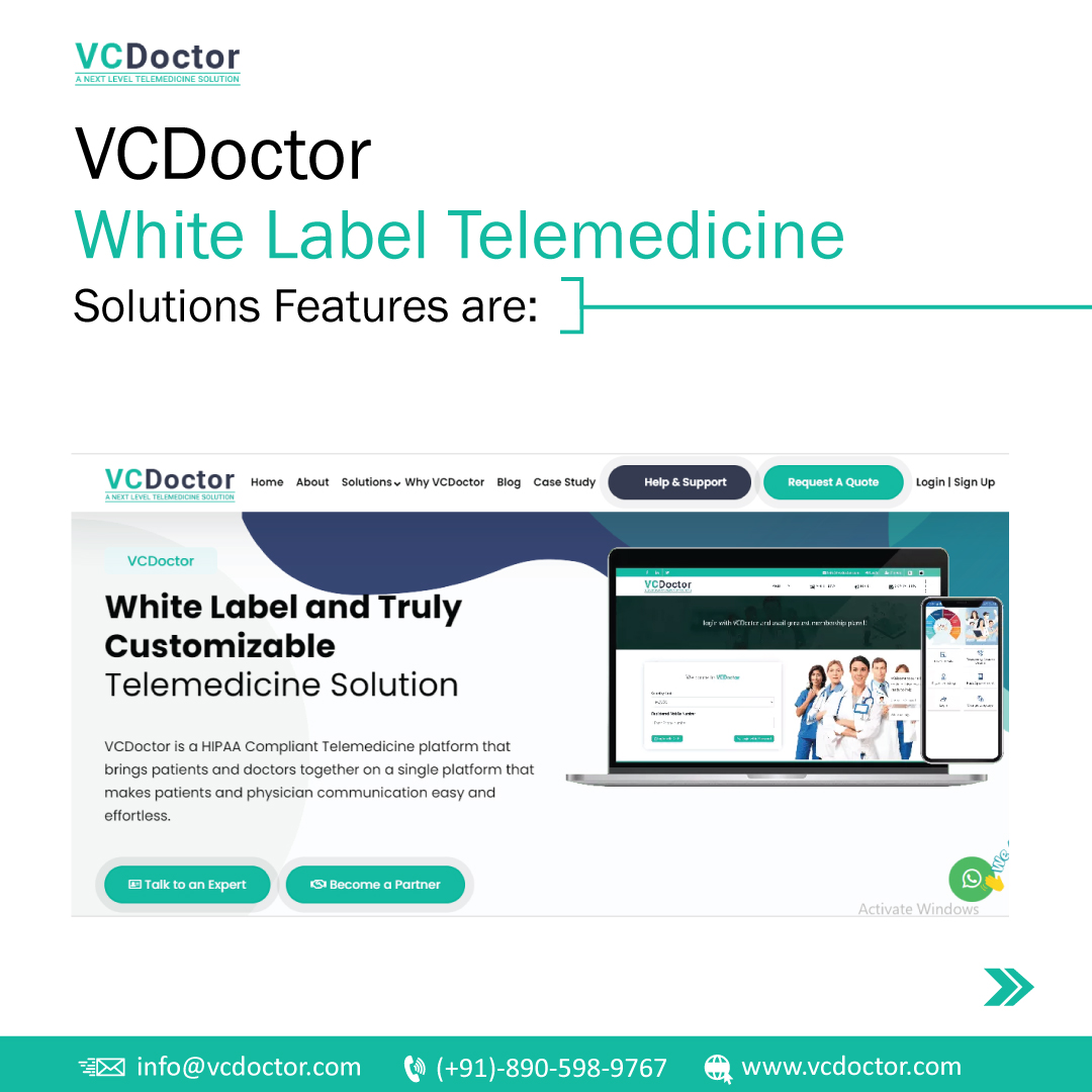 VCDoctor - Telemedicine Platform for all Specialty
