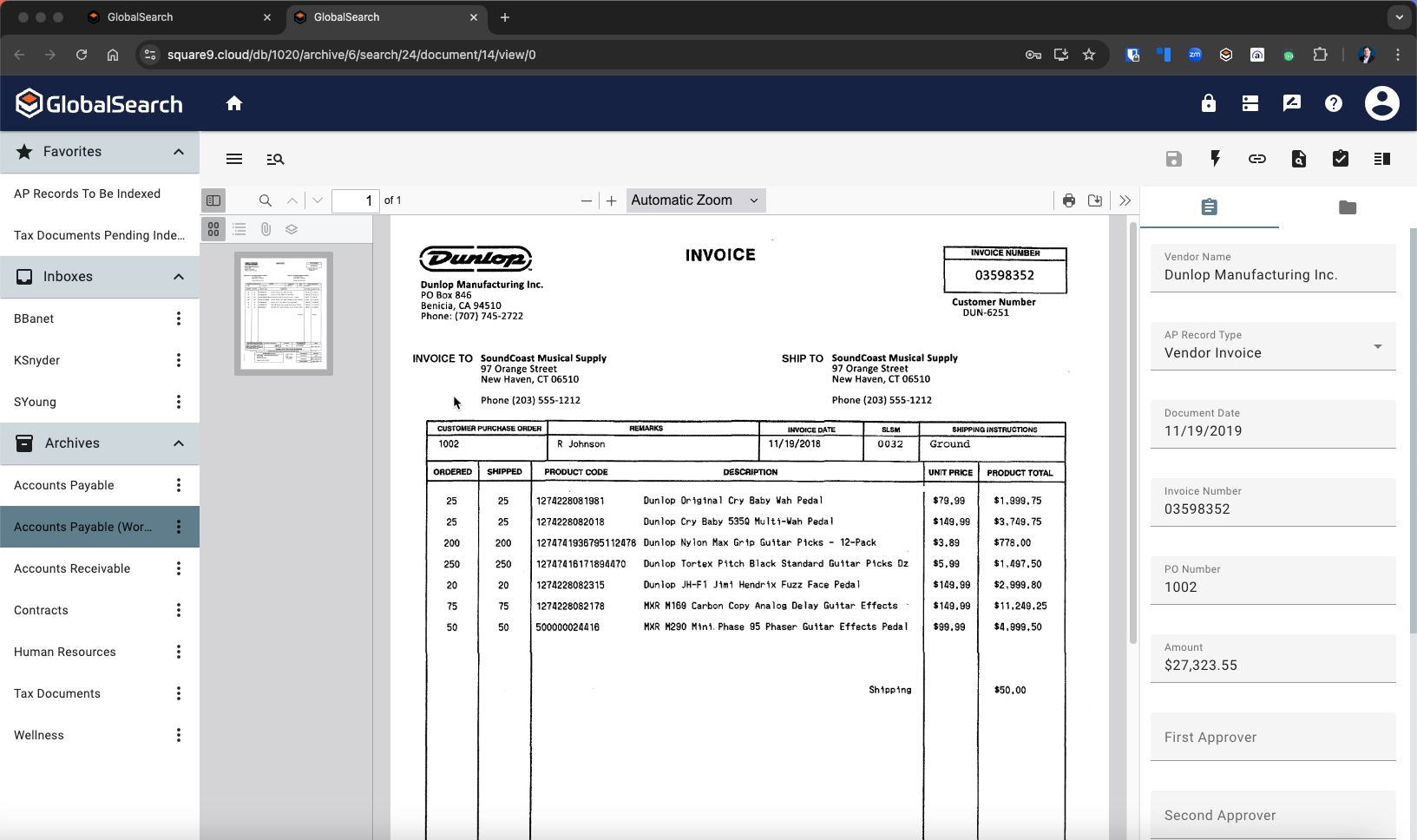 Square 9 Software - Automate data extraction from your documents using Square 9's AI-powered extraction tool, TransformAI