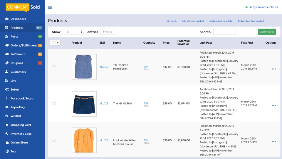 CommentSold Software - 5