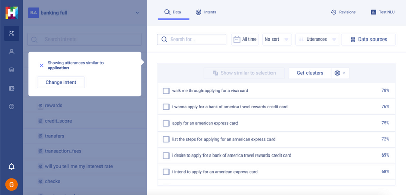 HumanFirst screenshot: HumanFirst search data