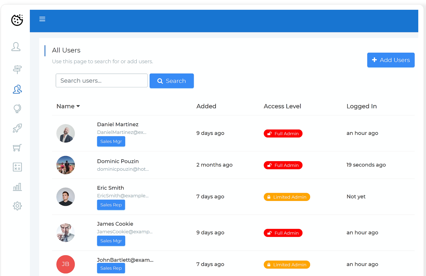 Sales Cookie Software - Manage payees and commission plans in one place.