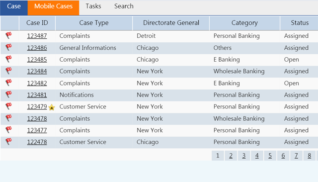 SMART Service Desk screenshot: SMART SERVICE DESK ITSM cases