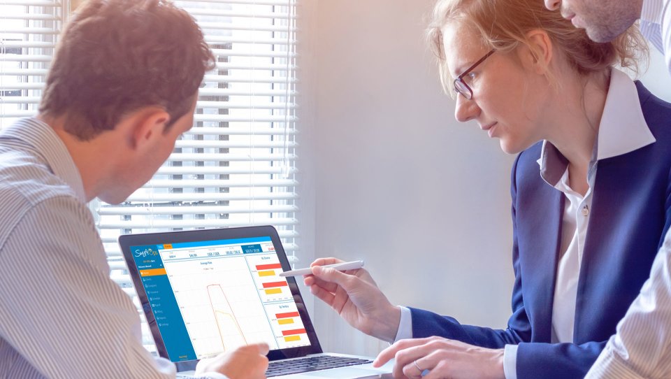 SwyftOps screenshot: Robust client charts allow for the agency to optimize the care plan for each client.