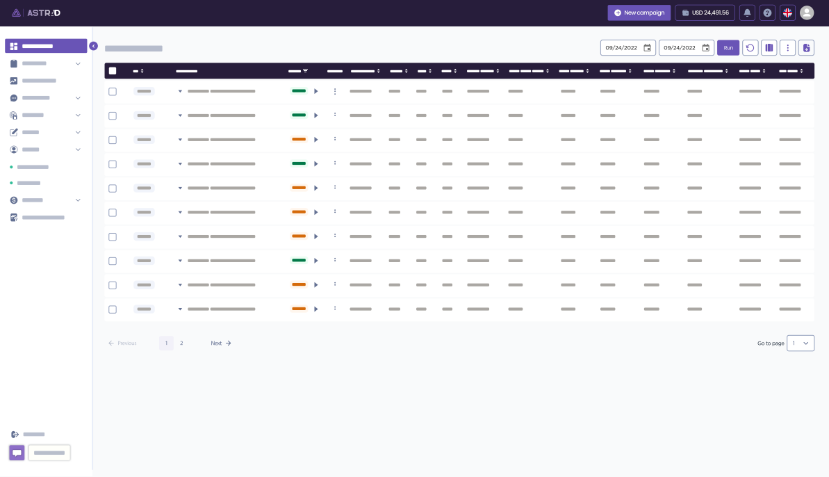 ASTRAD DSP Software - ASTRAD DSP Platform