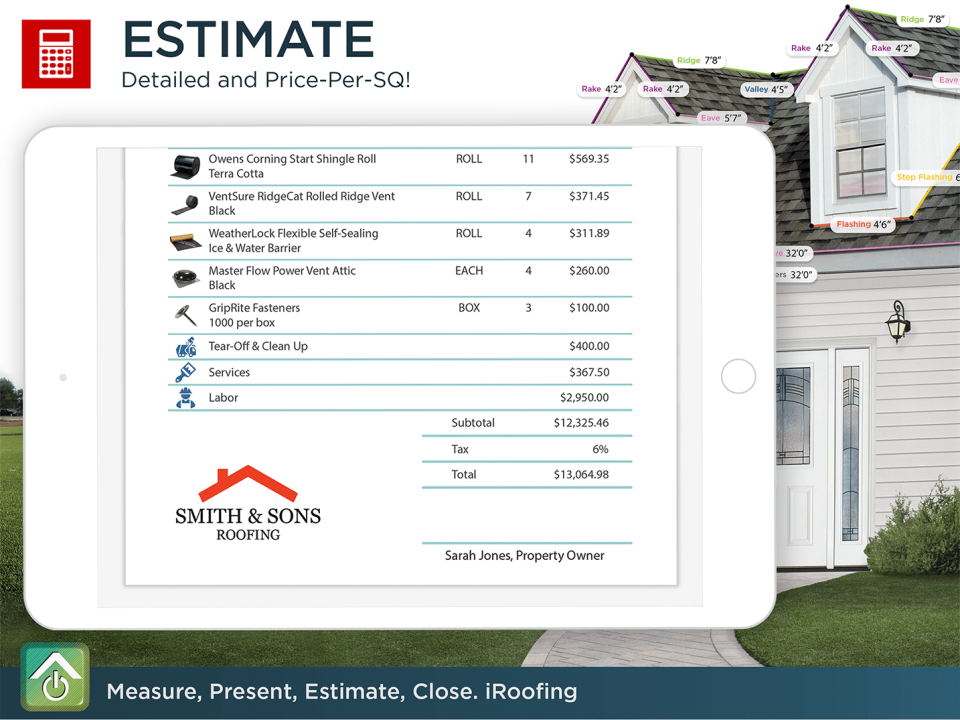 iRoofing Software - 3