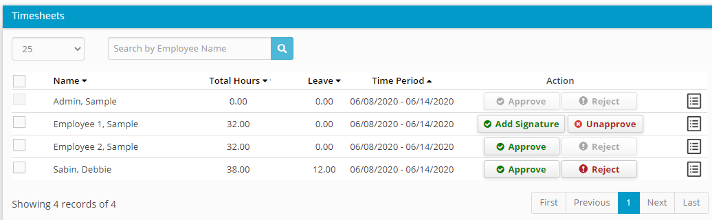 Hour Timesheet Software - 2