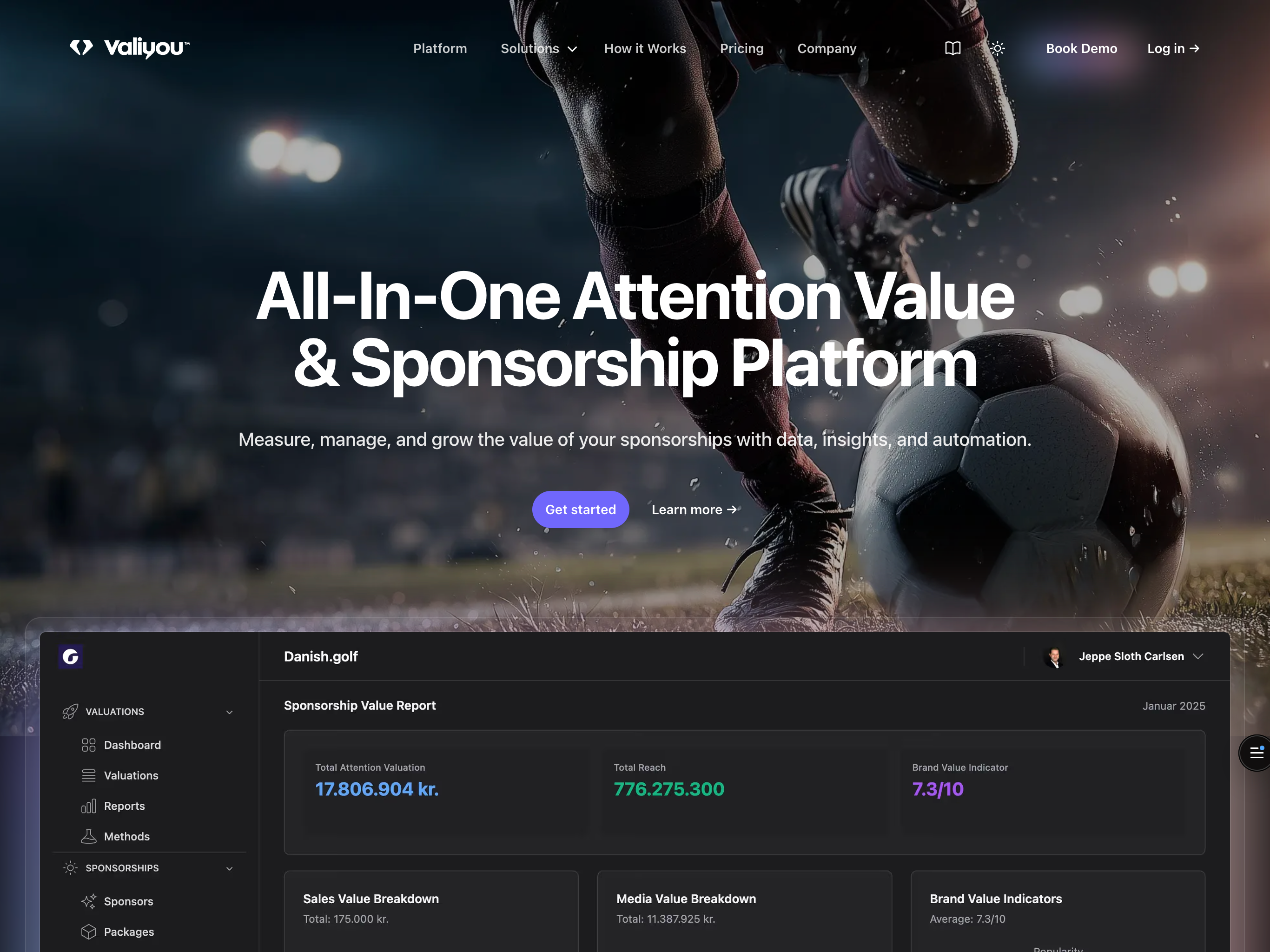 Valiyou Software - Valiyou dashboard - thumbnail